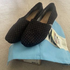 TOMS Classics Purple Dot